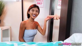 ”Clara Trinity Demonstrates Her Incredible Dick Sucking Skills”