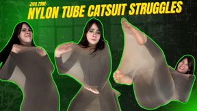 Ziva Fey - Ultra Ziva in: Nylon Tube Booby Trap Struggle