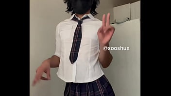 Cosplay Femboy, Daddy, do you like it?