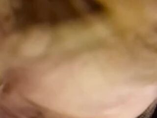 Hot nerdy redhead girlfriend gives big dick boyfriend sloppy deepthroat blowjob (TRAILER)