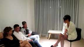 terapia con mi hermanastra mi hijastro y dos vecinos , termina en espectacular orgia argenta