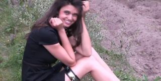 Outdoor girl steel electro