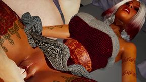 SANTA'S FAVORITE WHORE GETS HARD FUCKED 3D HENTAI PART 1