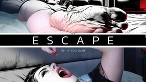 The Escape (4K, fx, buttcrush, vore, footcrush, noir comics)