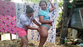 le di una buena chupada de culo y de vagina a la mejor amiga de mi esposa que siempre se va acordar de mi