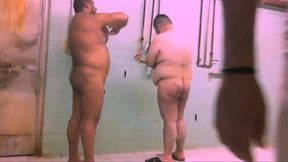 Sweaty Sauna Bears Get Naked