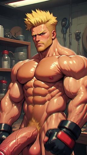 Ken Street Fighter Big Cock (ai)