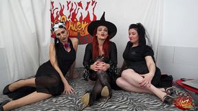 tre fighe lesbicano in webcam con mary rider, luna dark e paola diamante