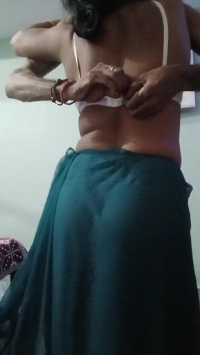 Desi Village Wife and Boy Play with Big