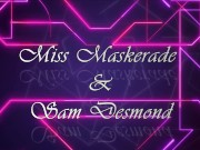 Miss Maskerade - SAFP collab - Looner sex balloon fantasy in full rubber gas mask and latex catsuit