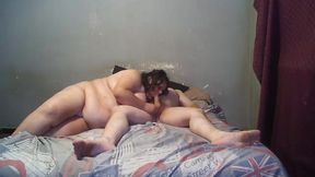 hot full husband and wife missionarry fucking scene with blowjob , mutual masterbate and cum on belly