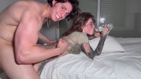 Anal Creampie to My New Date