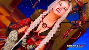 Futuristic Cyber Lovers Entwined in Steaming Hentai Tryst