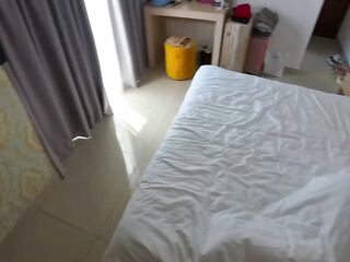 Sneaky Quickie in Hotel Room - POV Everyday Life