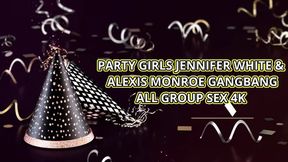 XXX Sensation: Alexis Monroe &mdash;  Jennifer White & Rikki Six Insane&#x6DEB; Mantra!