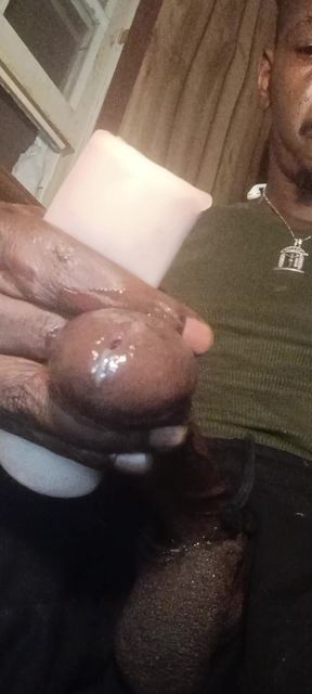 RUBBING ONE OUT I WAS HORNY AS A MOFO AND I WAS NOT ABLE TO WAIT ANOTHER MINUTE