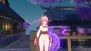 Genshin Impact Yae Miko Nude Mod