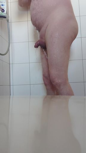 Pissing in the Shower in the Morning