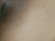 Latina mom cums fingering