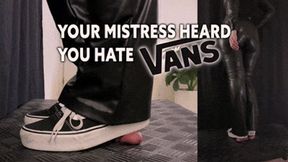 Your Mistress Heard You Hate Vans (Slave Double Version) - TamyStarly - Cock Balls Crush Trample, Shoejob, CBT, Trampling, Bootjob, Stomping