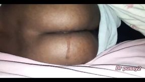 Dr Pussy2 - Married Ebony Has Her Ass Full of Semen for the Cuckold to See
