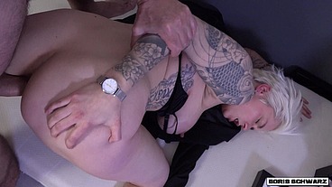 Dad goes Anal #15: Mila Milan 1on1DRY, Hard Anal, Balls Deep, Facial Cumshot