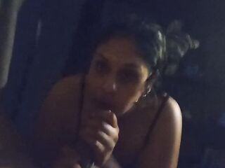 Gobbled up Big schlong