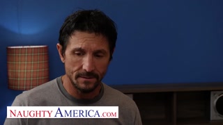 Naughty America - Sarah Jessie is on the hunt for a big cock this Black Friday