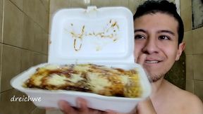 eating good pork, a delicious dish