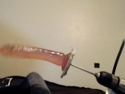 Drilldo Initial Test, oh my this looks Fun Can't Wait to let it Drill My Ass