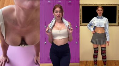 Prejac Gym Rat Licks My Ass While Stripping Sweaty