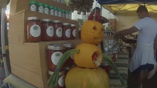Naked In Public: Pumpkin Party