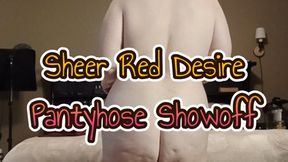Sheer Red Desire