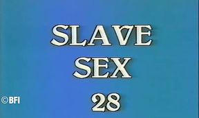 Bdsm gangbang with two male sex slaves and a slavegirl
