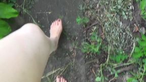 Lick my dirty feets bitch!