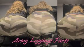 Army Leggings Farts By Candice Brown
