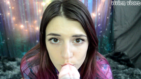 Captured in the Woods CREAMPIE Bad Dragon Dildo