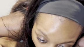 BBC Sly Diggler lets Royale Suck and Swallow him up (POV)