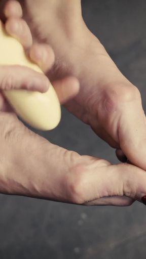 Nasty Foot Lover's Cum Eating Countdown Featuring Kell Fire