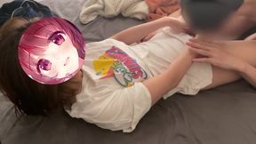 超かわいい19歳の女子〇生の極上のフェラと騎乗位で骨抜きにされて大量射精