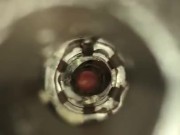 Cumming inside of fleshlight