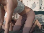 穿瑜珈裤的女人是不是都很会骑？ 口交后被抠穴 弄得好想要啊 😣