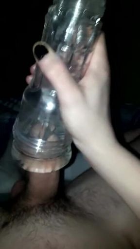 A gay friend use my Flashlight