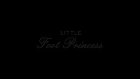 Slave Gets A Footjob And Licks His Own Cum Off My Feet - Little Foot Princess