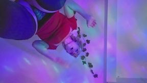 Giantess Stomps On Friends At Nightclub