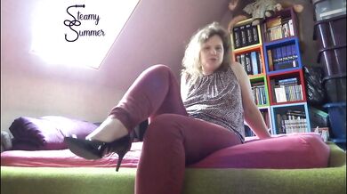 French FemDom Humiliatrix Rips Mean Girl Slave Training Tease