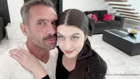 Young Daisy receives passionate creampie in hotel encounter