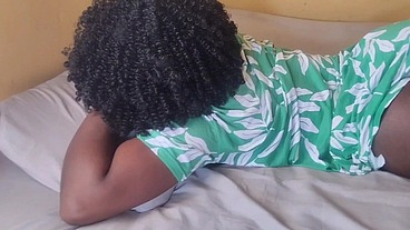 The African stepsister intentionally gets herself mistaken for girlfriend.