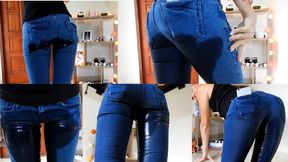 Custom Rewetting My Jeans 5 Times