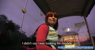 HD She fuckes me for money whilst waiting for her train